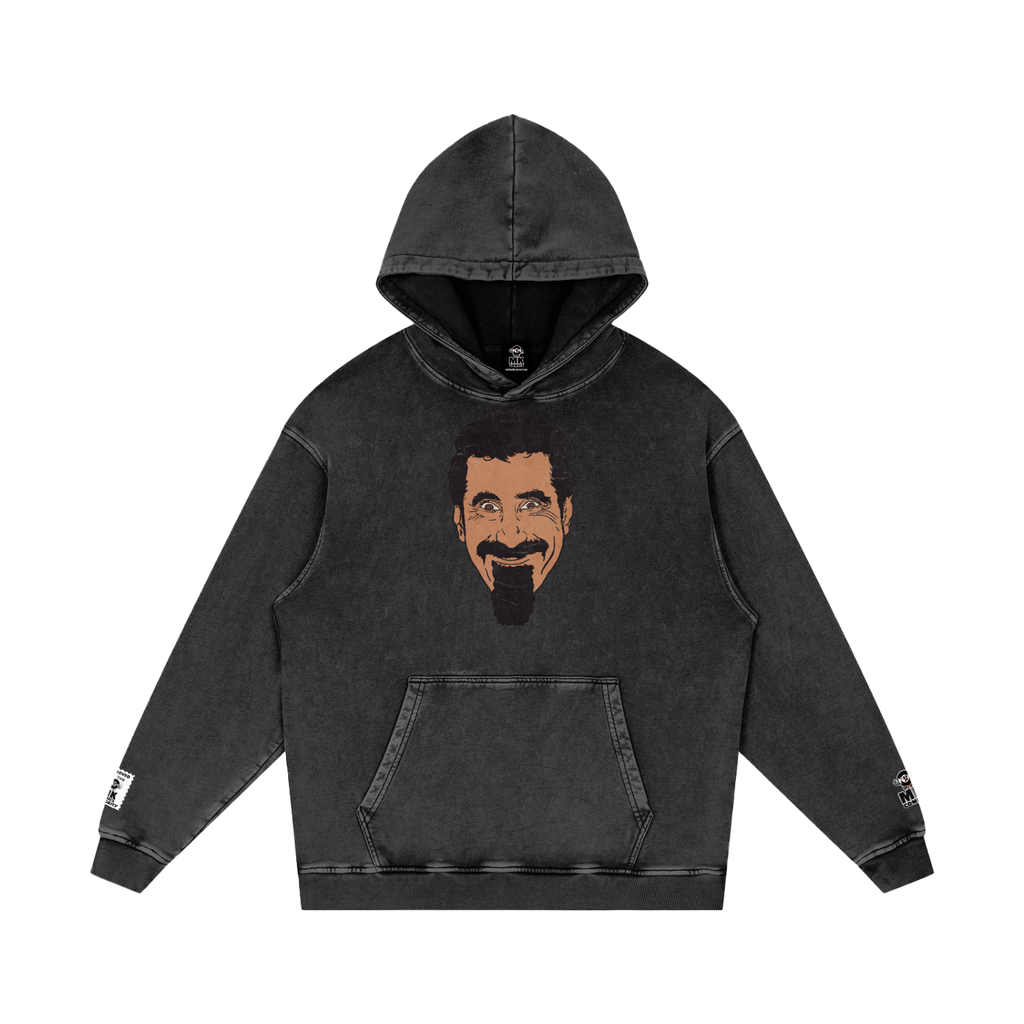 Needles - Snow Washed Loose Cotton Hoodie