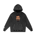 Needles - Snow Washed Loose Cotton Hoodie