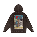 Take On Me - Snow Washed Loose Cotton Hoodie