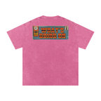 What's Going On - Snow Washed Oversized Cotton T-Shirt
