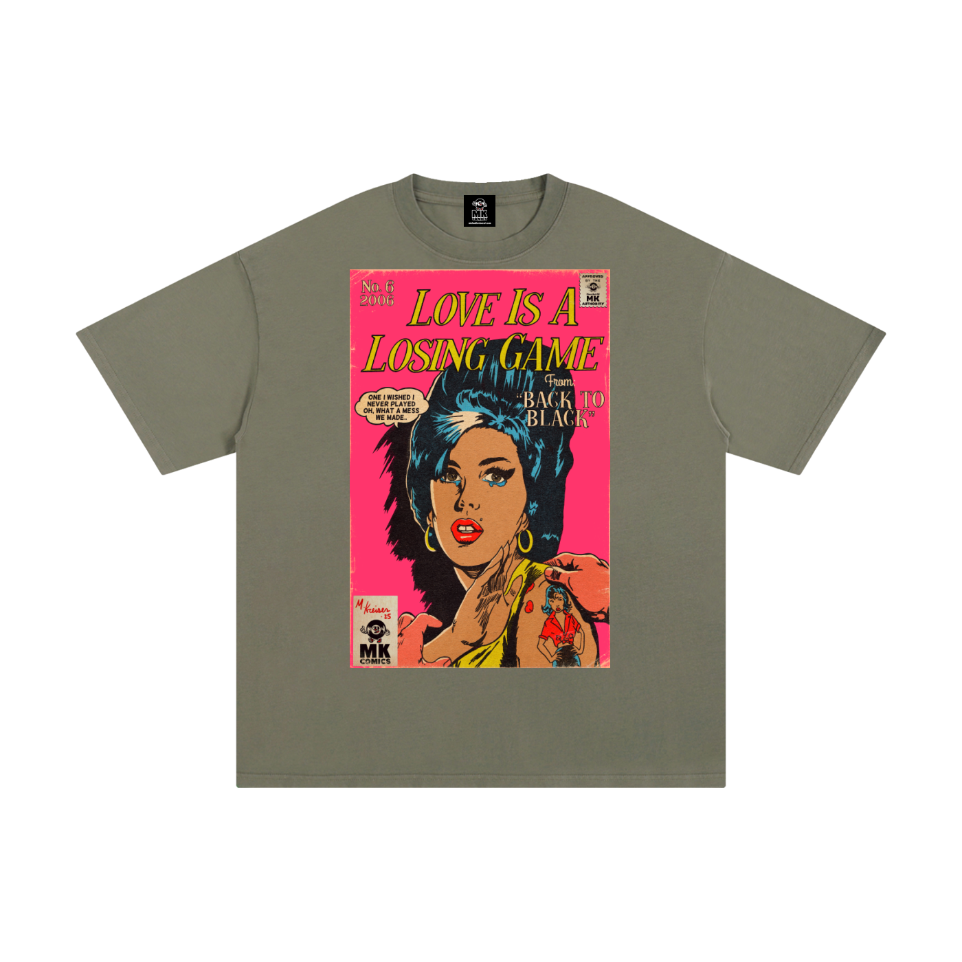 Love is a Losing Game - MK Classics - Unisex Pure Cotton T-Shirt
