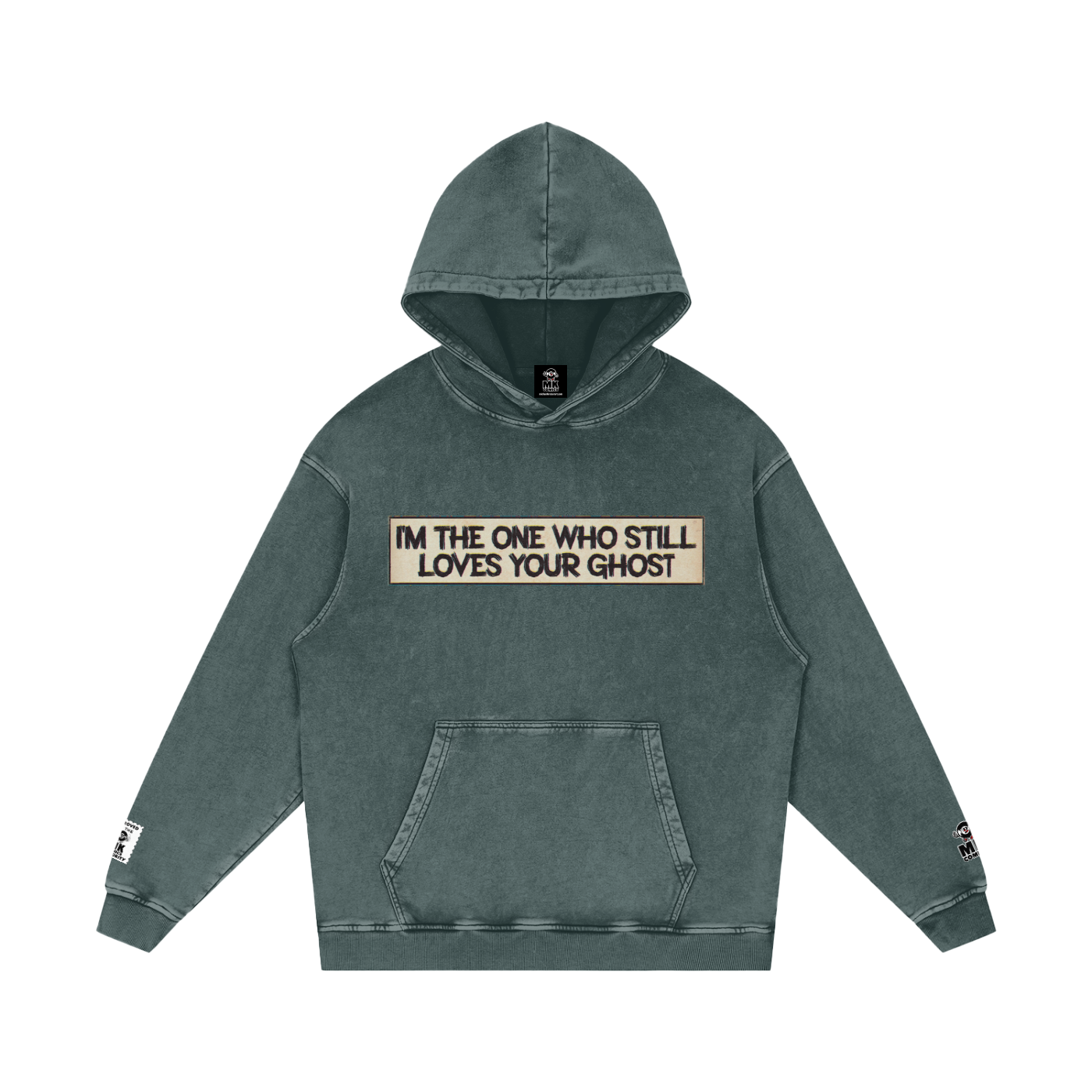 True Believer - Snow Washed Loose Cotton Hoodie