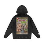 Jolene - Snow Washed Loose Cotton Hoodie