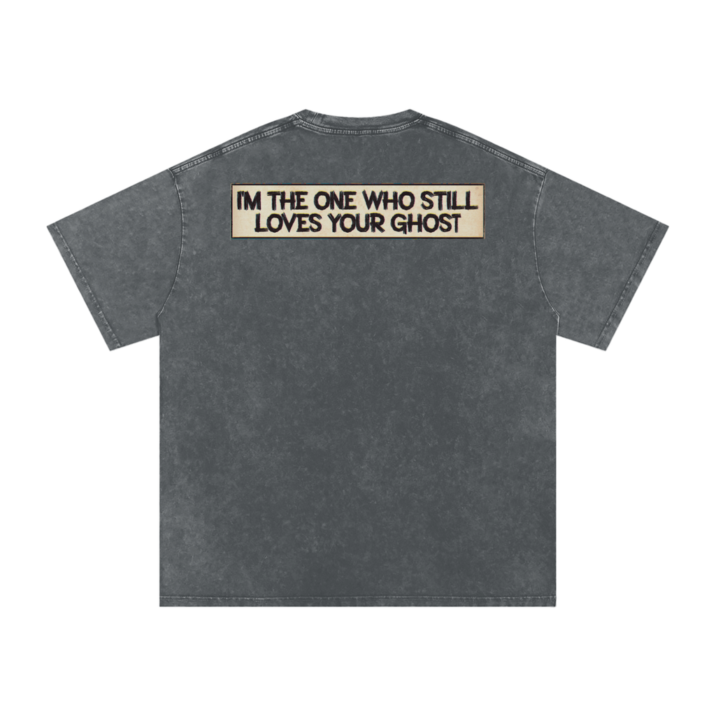 True Believer - Snow Washed Oversized Cotton T-Shirt