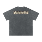 True Believer - Snow Washed Oversized Cotton T-Shirt