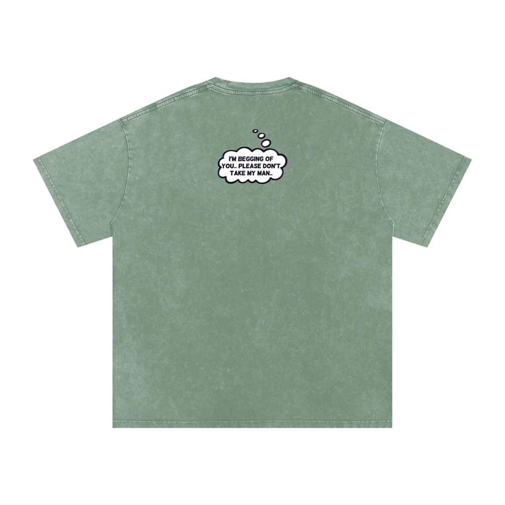 Jolene - Snow Washed Oversized Cotton T-Shirt
