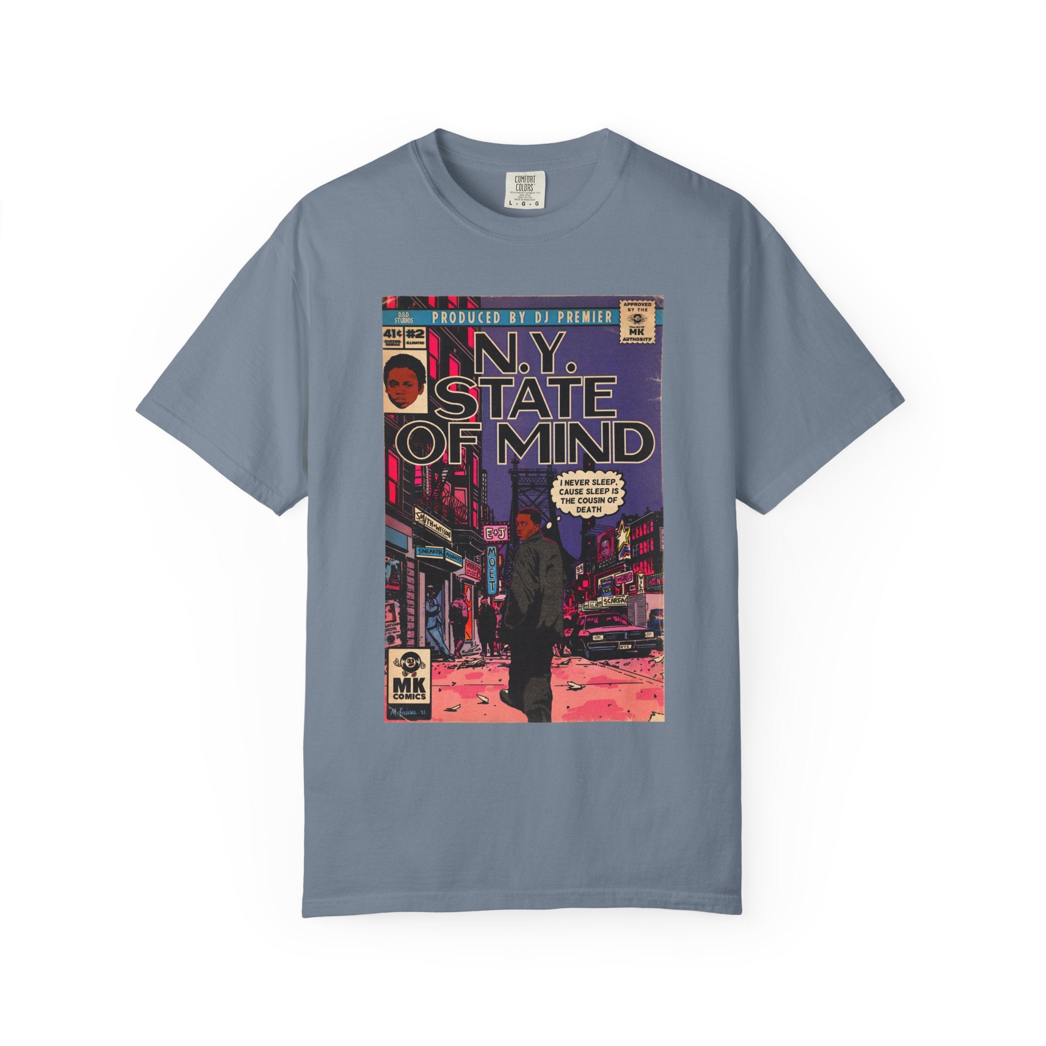 NY State of Mind - Unisex Comfort Colors T-shirt