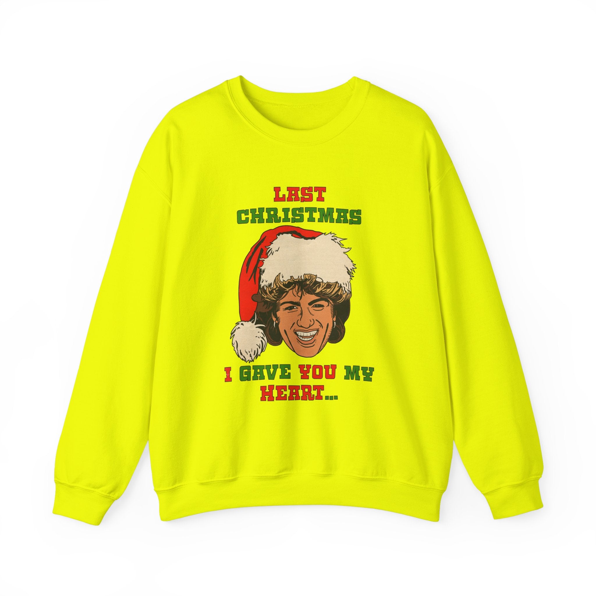 WHAM - George Michael - Last Christmas- Unisex Heavy Blend™ Crewneck Sweatshirt