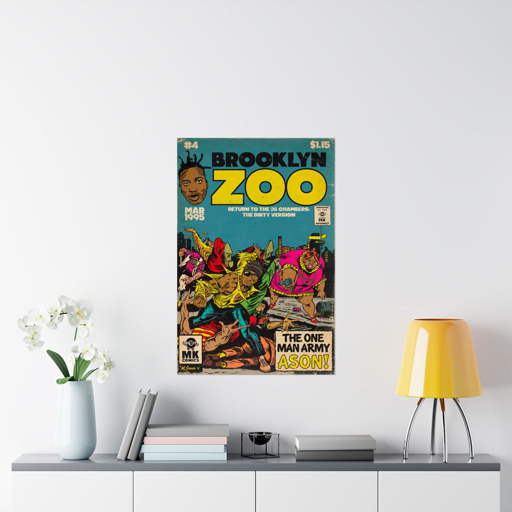 Brooklyn Zoo - Vertical Matte Poster