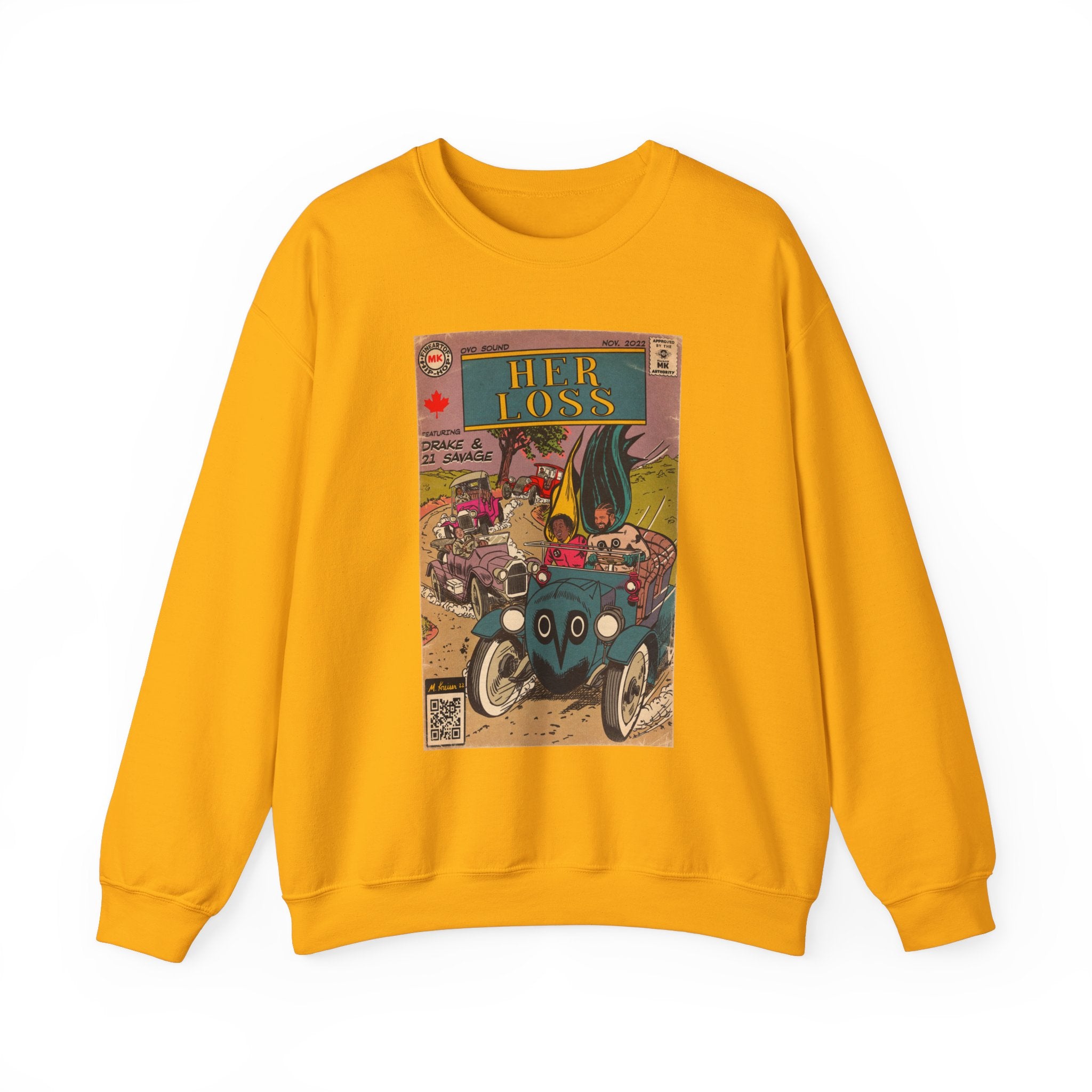 Her Loss - Unisex Heavy Blend™ Crewneck Sweatshirt
