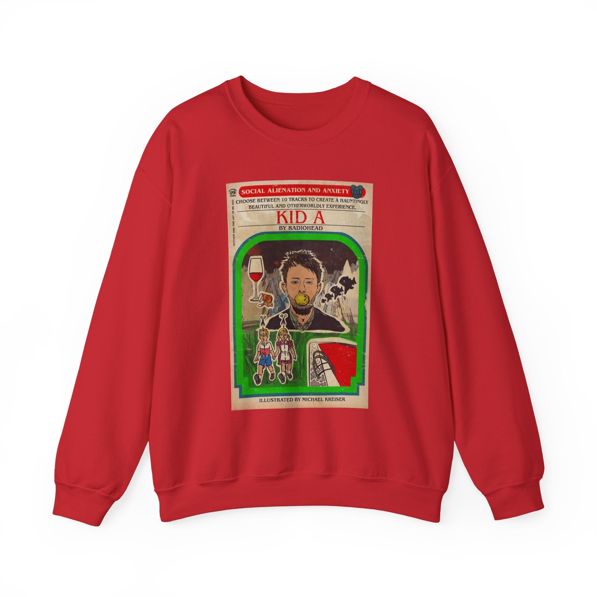 Kid A - Unisex Heavy Blend™ Crewneck Sweatshirt