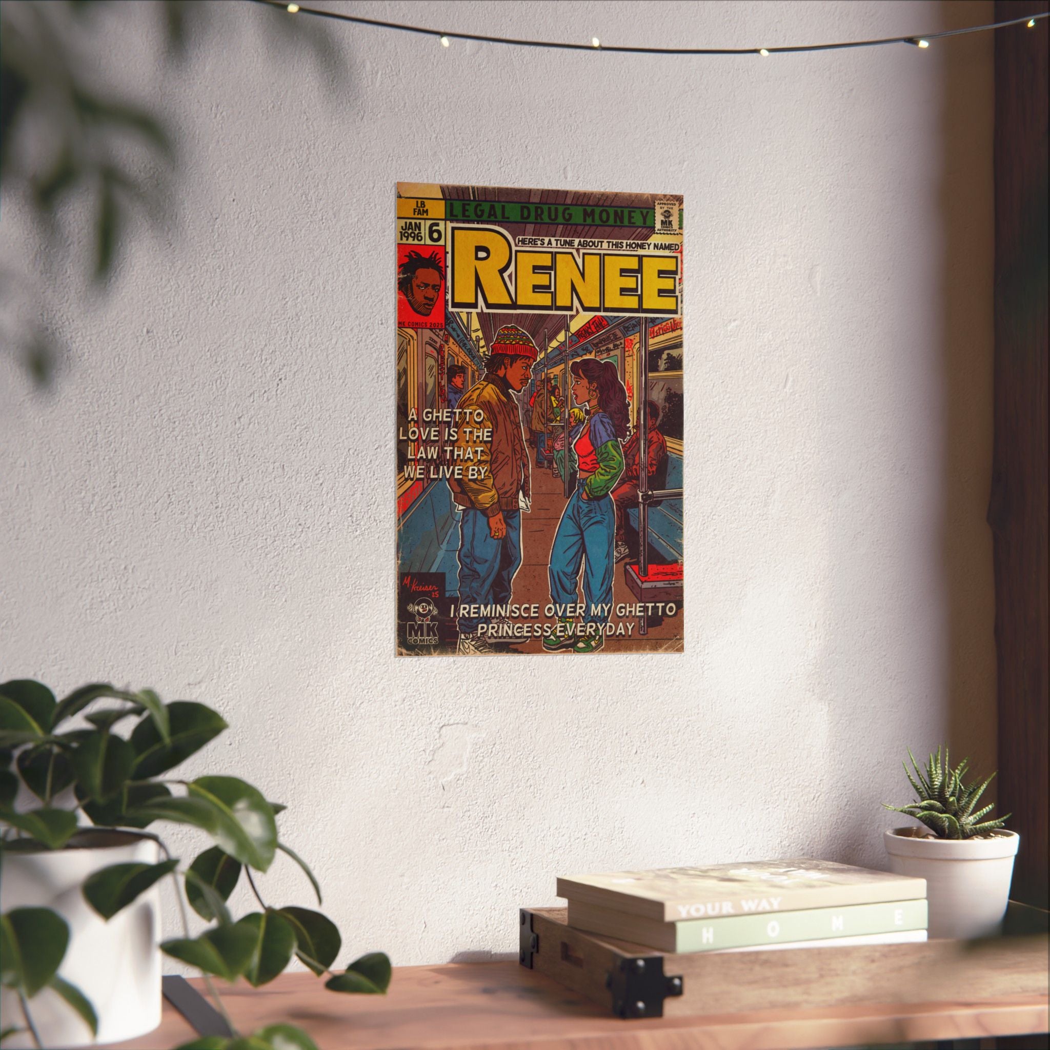 Renee - Matte Vertical Posters