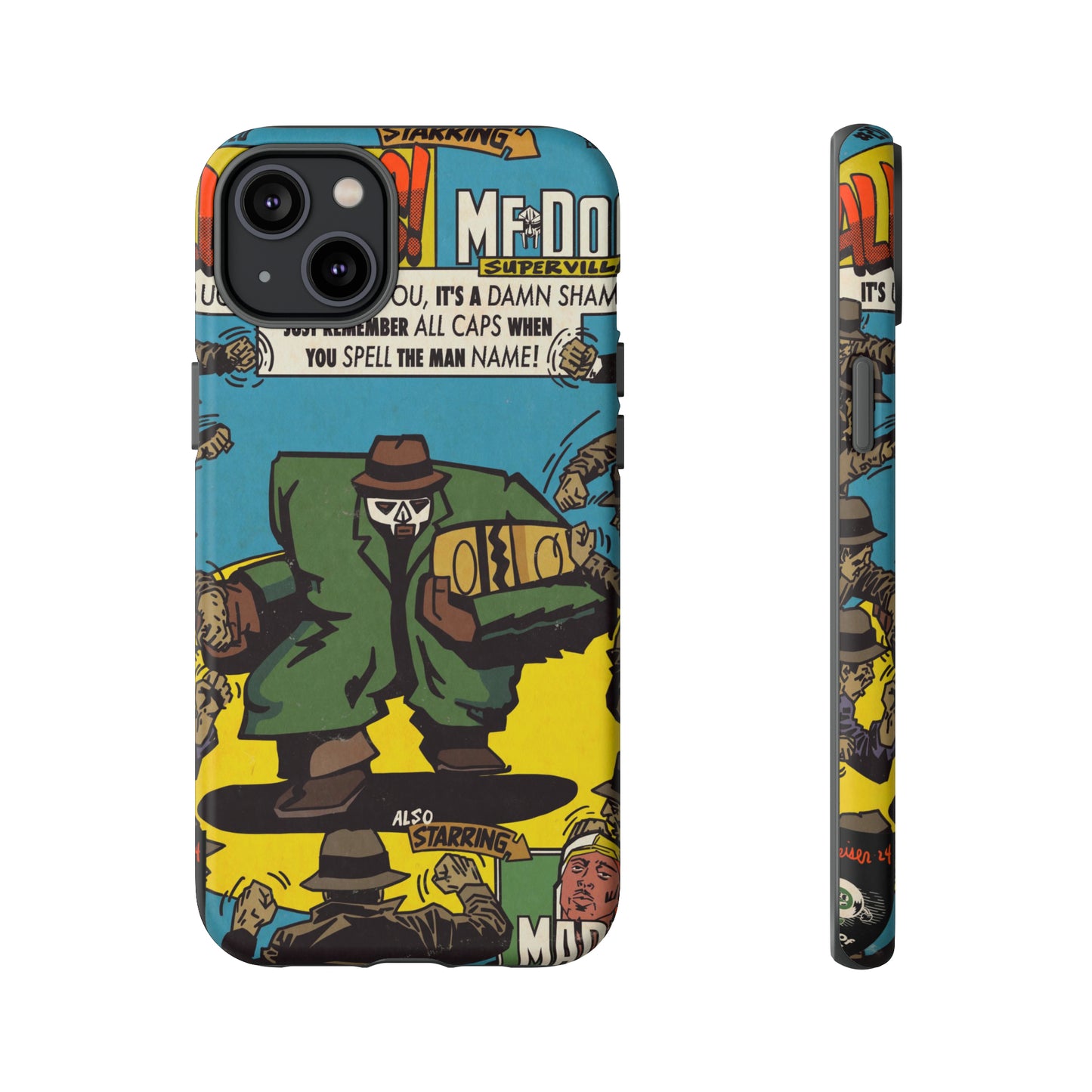 MF DOOM - All Caps - Tough Phone Cases