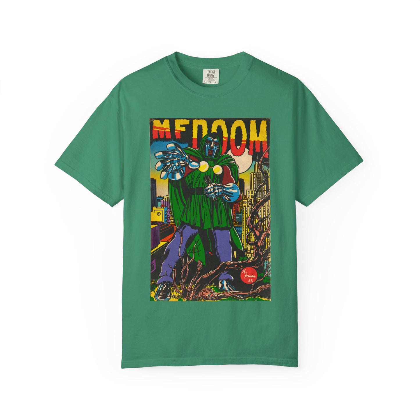 DOOM Comic Book Art - Unisex Comfort Colors T-shirt