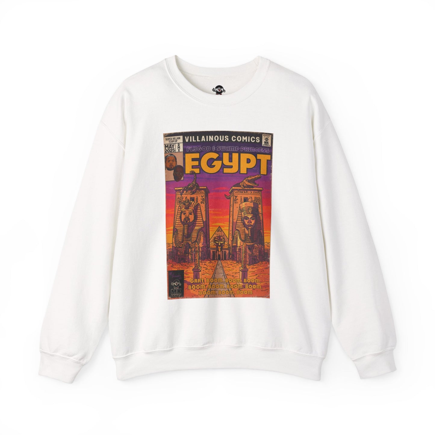 Egypt Remix - Unisex Heavy Blend™ Crewneck Sweatshirt