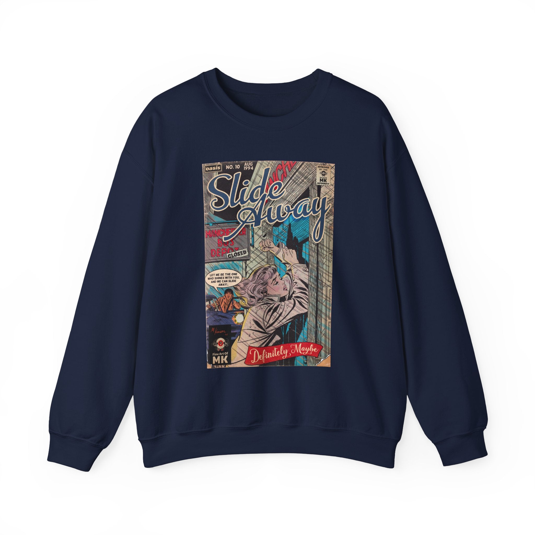 Slide Away - Unisex Heavy Blend™ Crewneck Sweatshirt