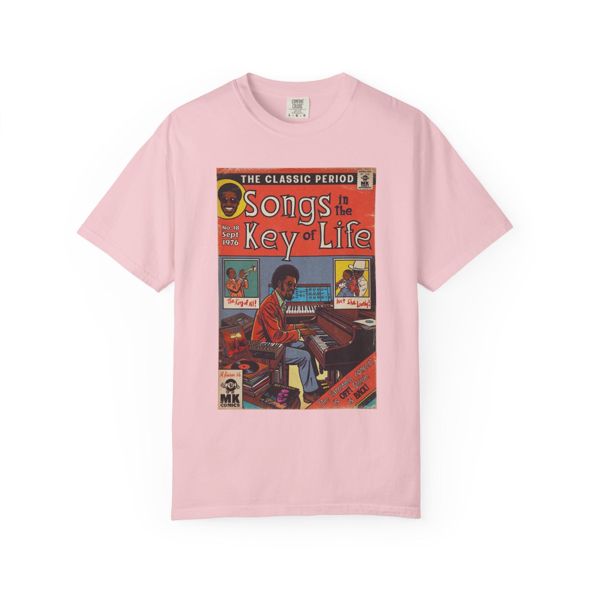 Songs in the Key of Life - Unisex Comfort Colors T-shirt