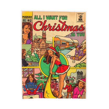 All I Want for Christmas... - Velveteen Plush Blanket