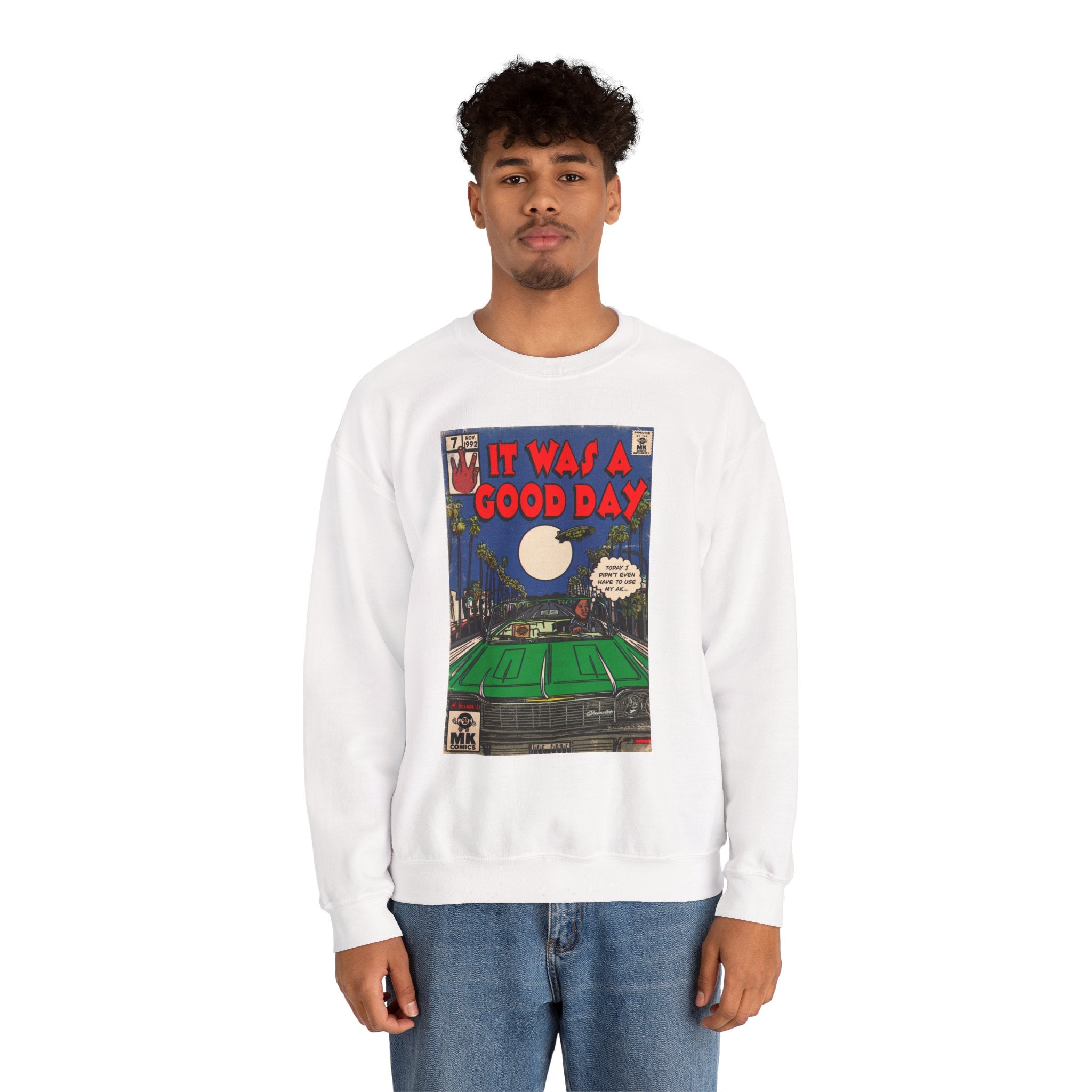 It Was a Good Day - Unisex Heavy Blend™ Crewneck Sweatshirt
