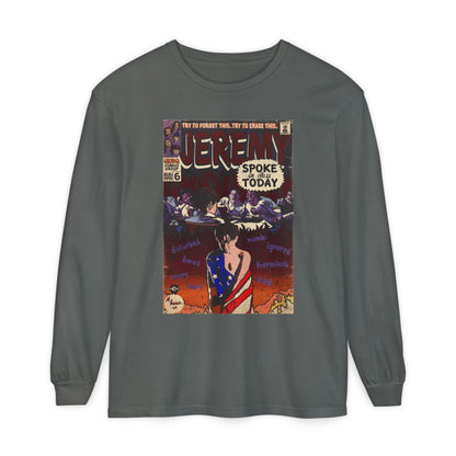 Jeremy - Unisex Comfort Colors Long Sleeve T-Shirt