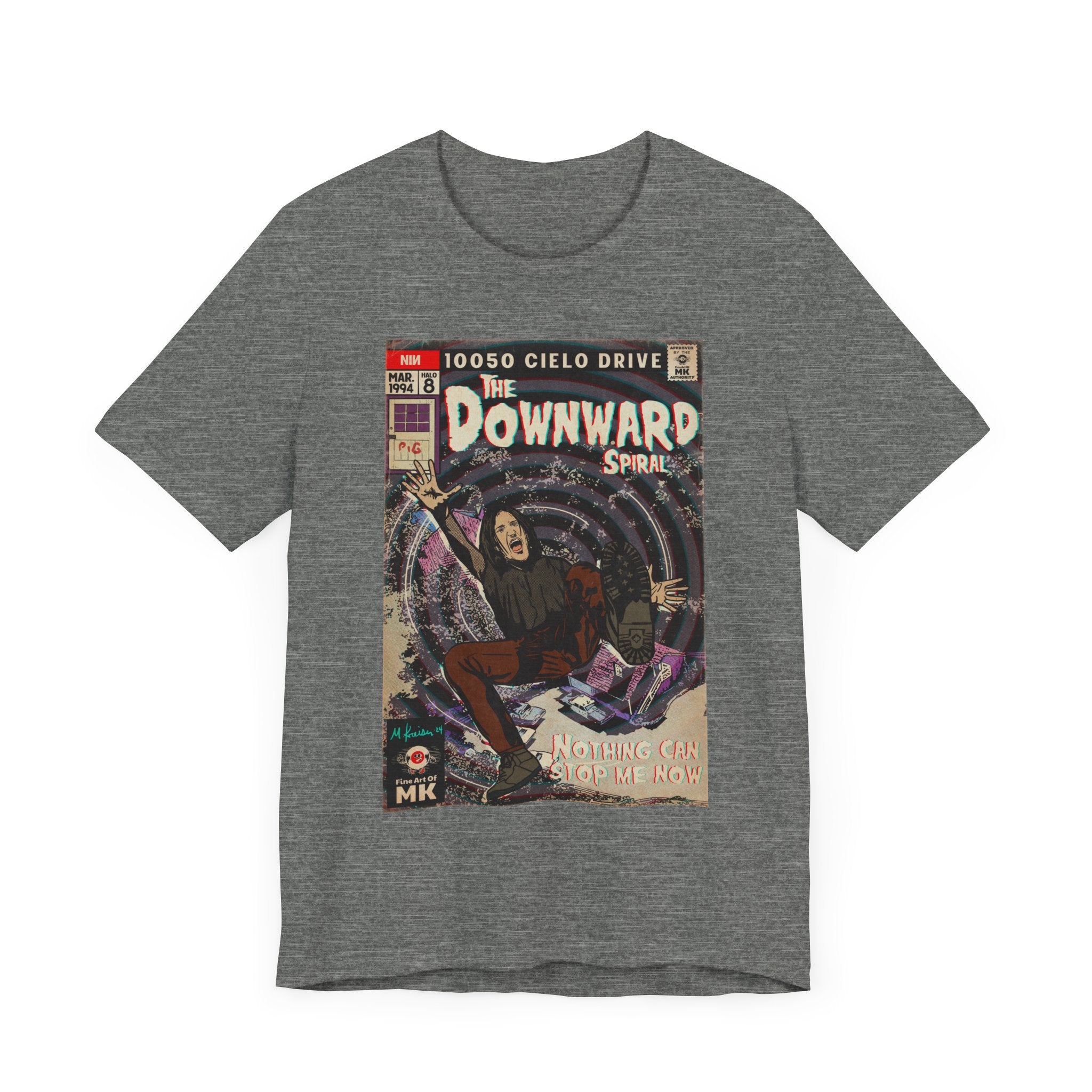 The Downward Spiral - Unisex Jersey Short Sleeve Tee