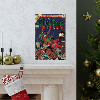 RUN DMC - Christmas In Hollis- Vertical Matte Poster