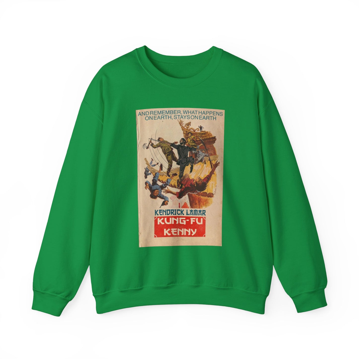 Kung Fu Kenny - Unisex Heavy Blend™ Crewneck Sweatshirt