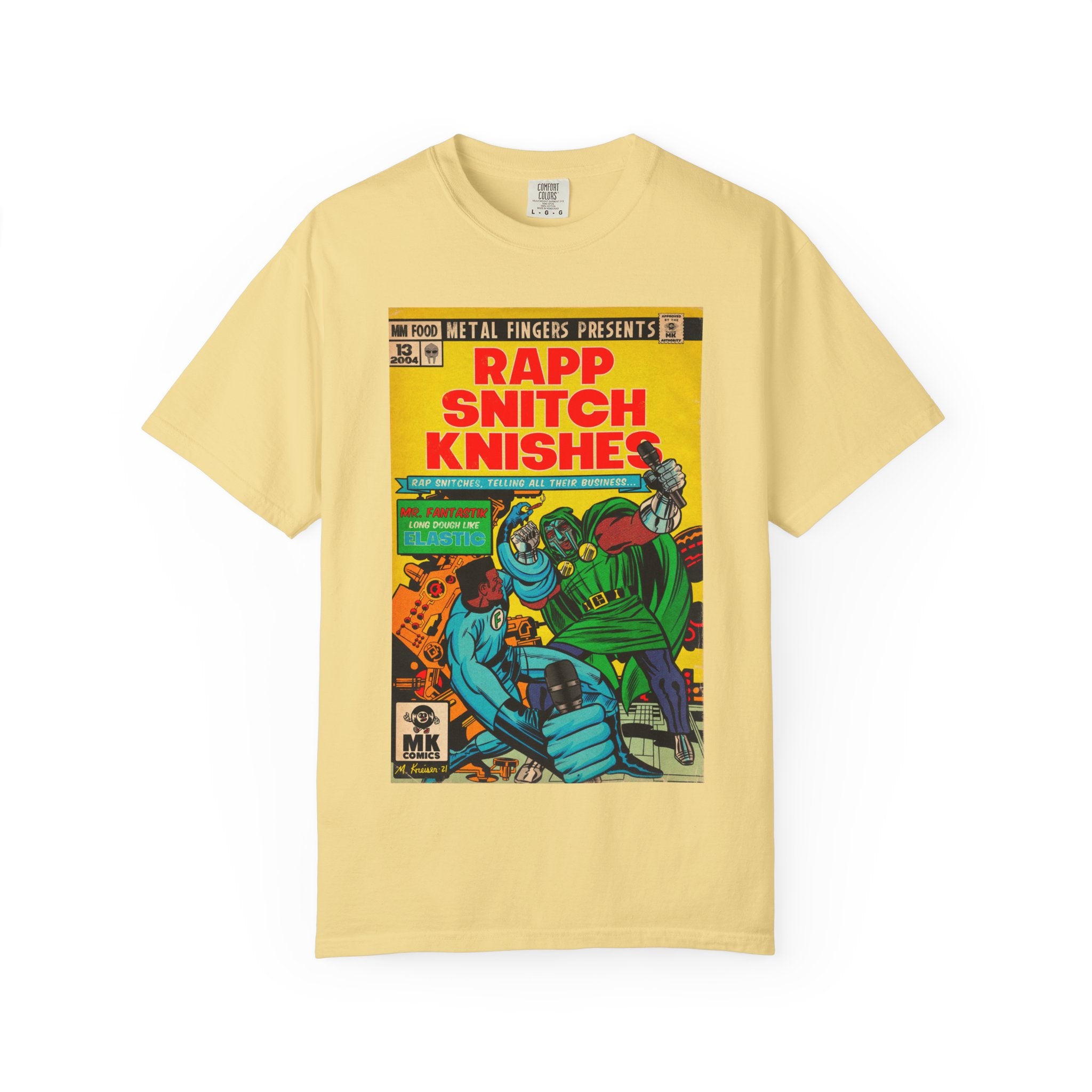 Rapp Snitch Knishes - Unisex Comfort Colors T-shirt