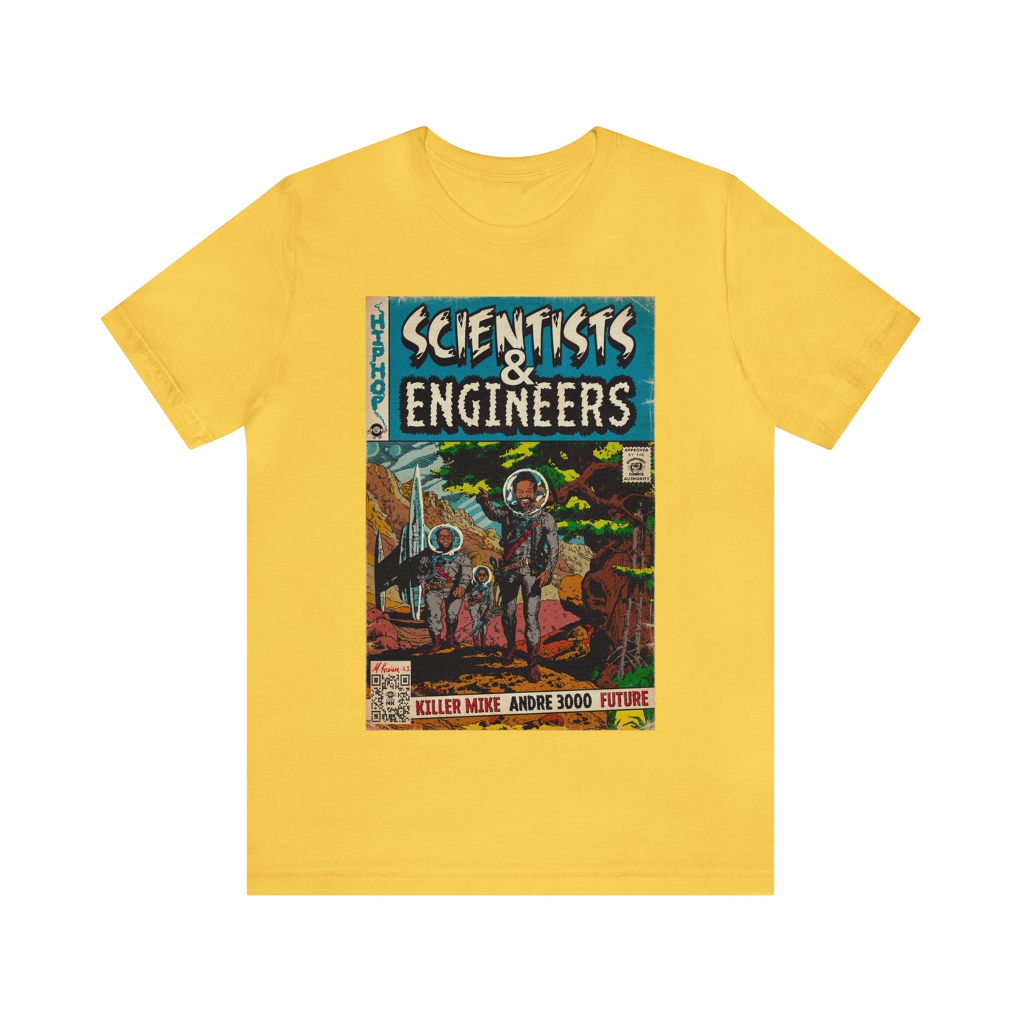 Killer Mike - Scientists & Engineers - Andre 3000 - Future - Unisex Jersey Short Sleeve Tee