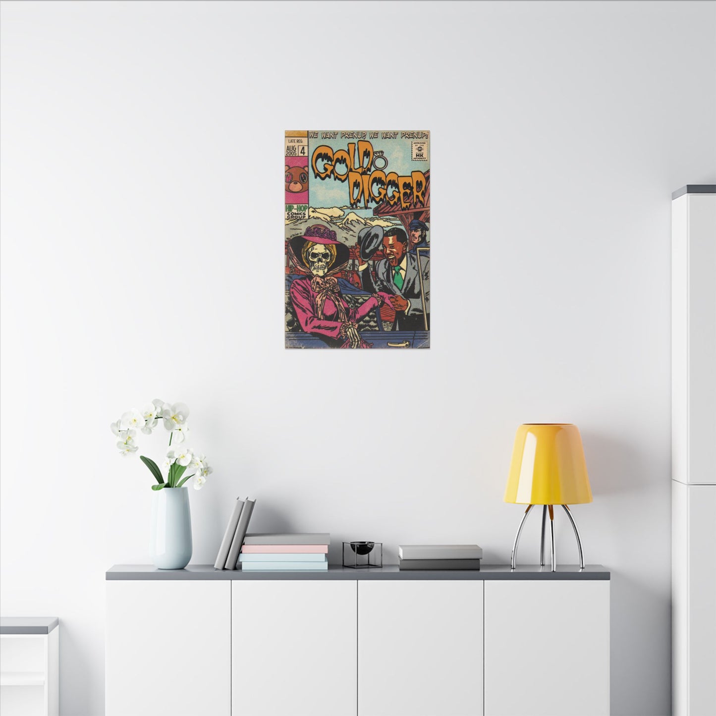 Gold Digger - Matte Canvas, Stretched, 0.75" (Multi-Size)