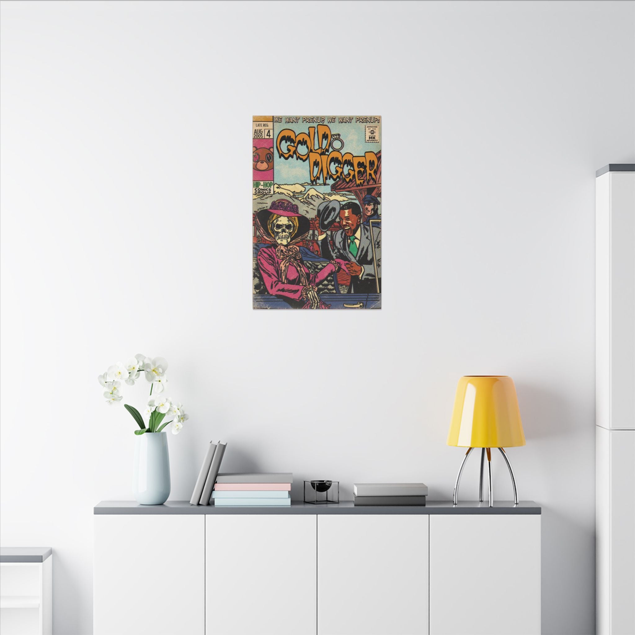 Gold Digger - Matte Canvas, Stretched, 0.75" (Multi-Size)