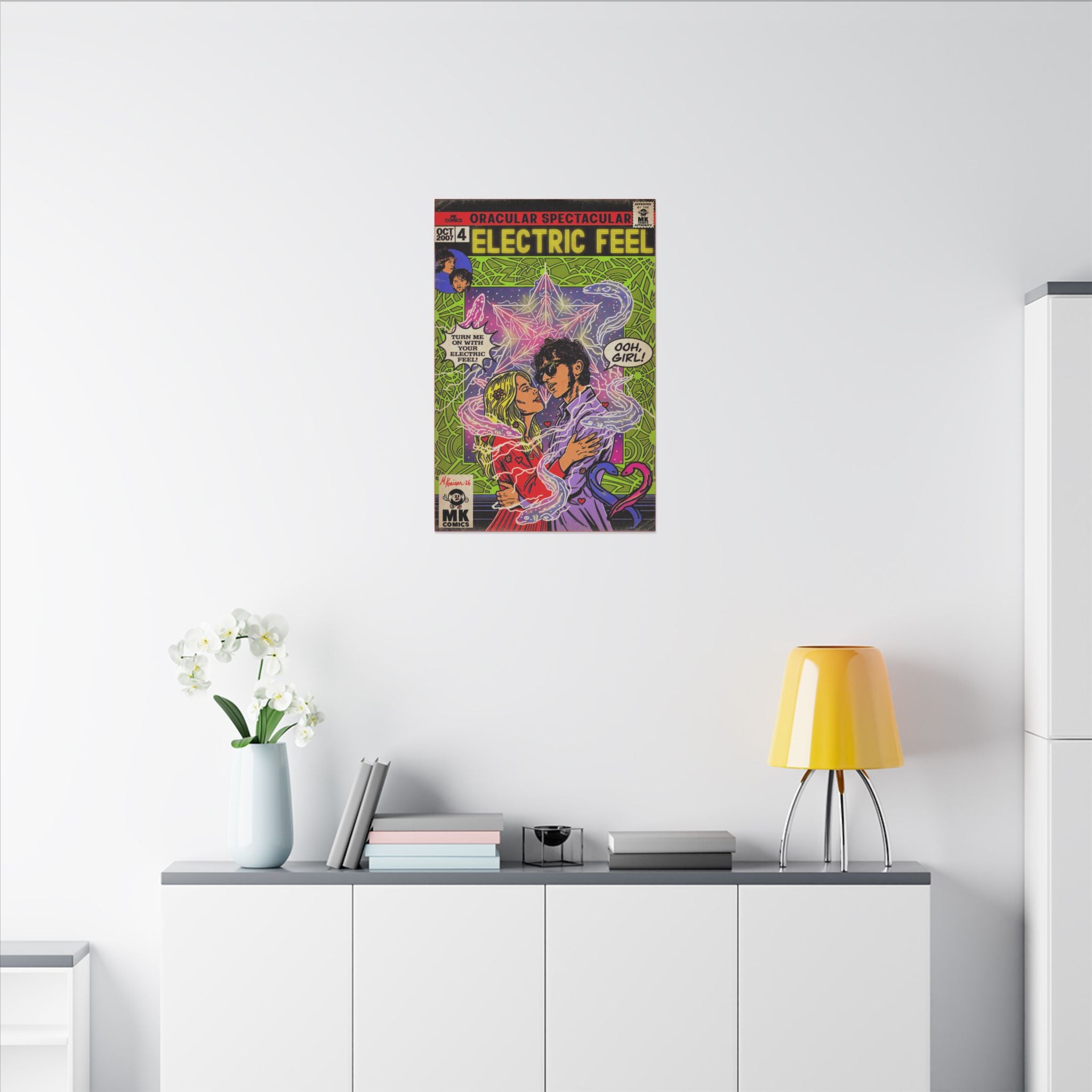 Electric Feel - Matte Canvas, Stretched, 0.75" (Multi-Size)