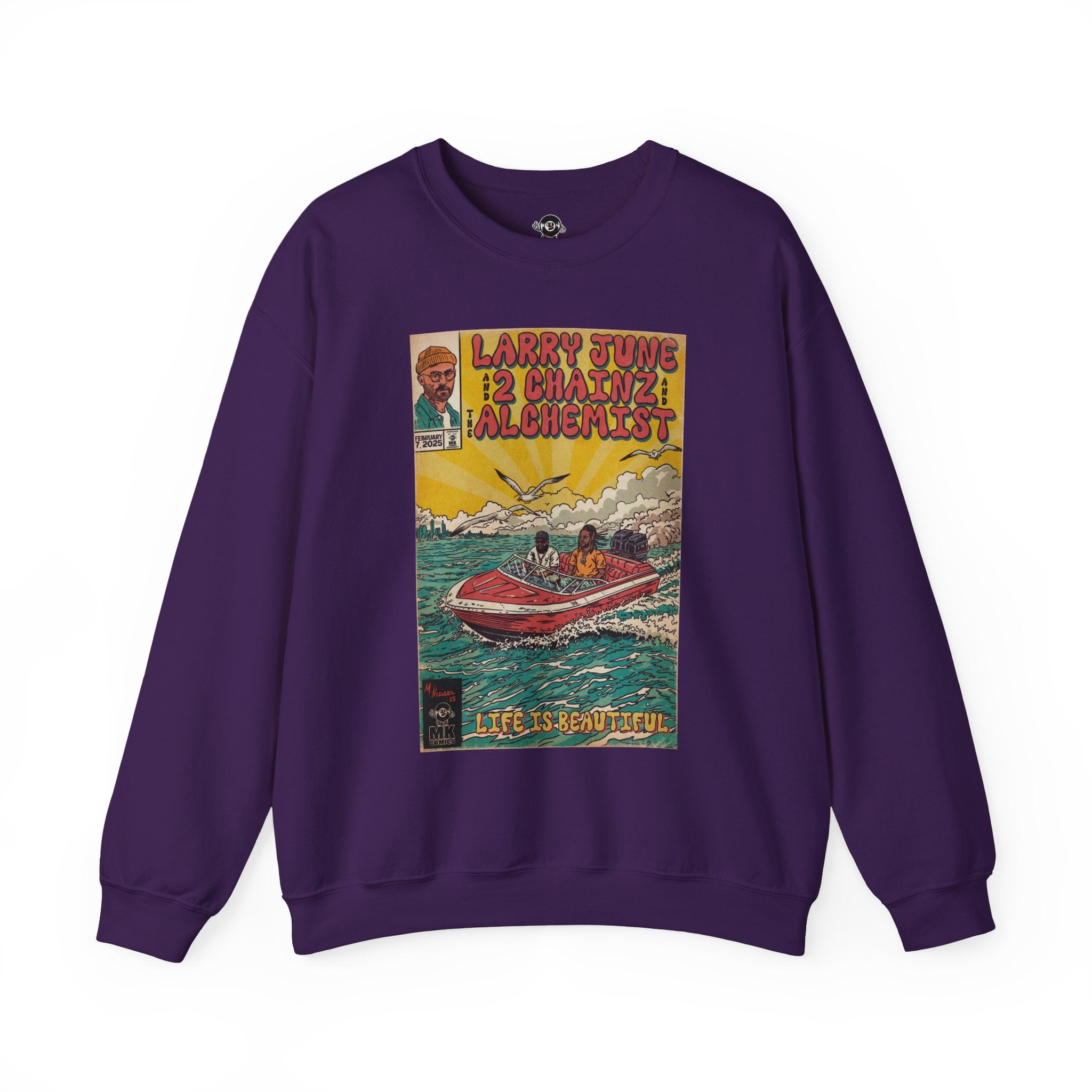 Life is Beautiful - Unisex Heavy Blend™ Crewneck Sweatshirt