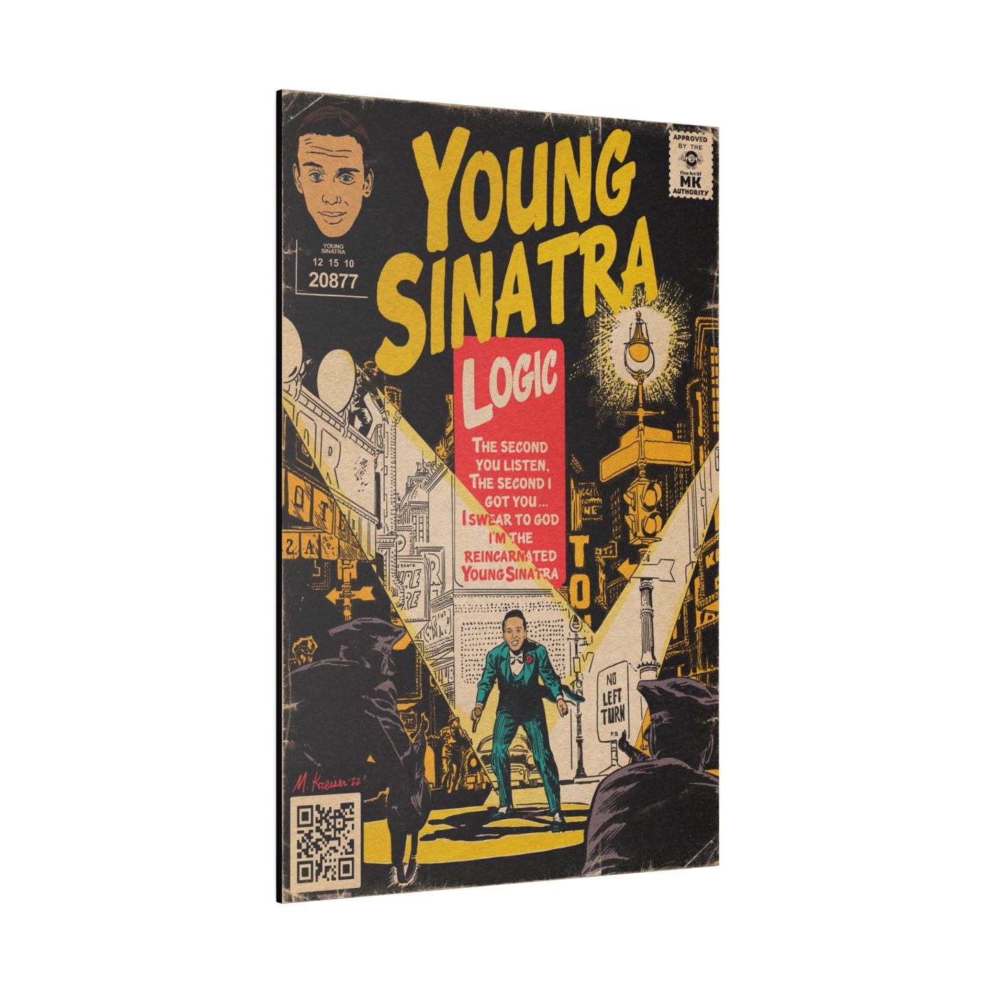 Logic - Young Sinatra - Matte Canvas, Stretched