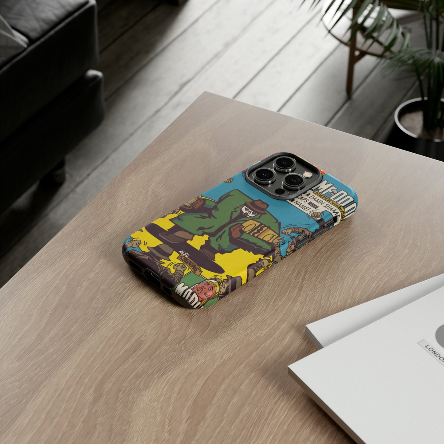 MF DOOM - All Caps - Tough Phone Cases