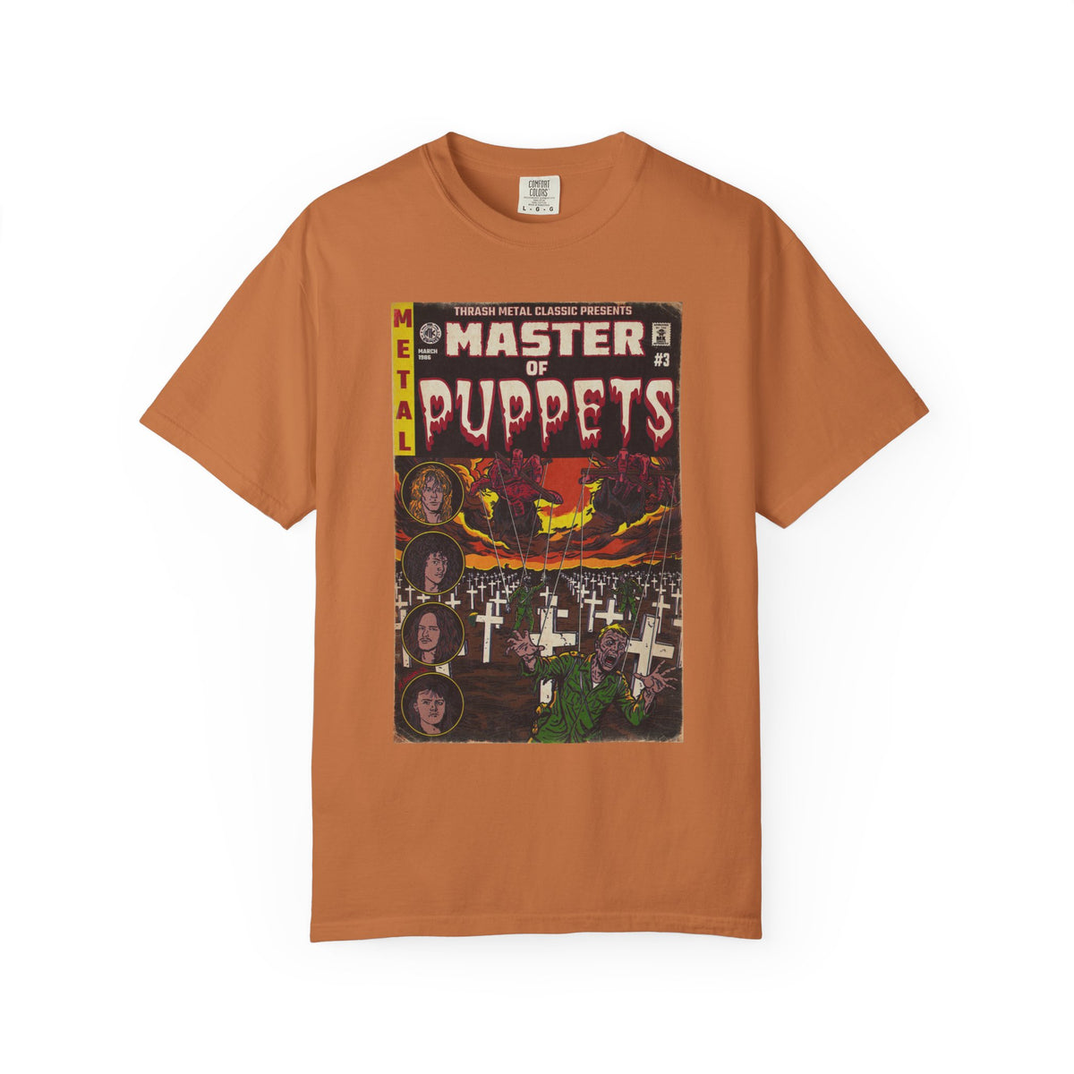 Master of Puppets - Unisex Garment-Dyed T-shirt