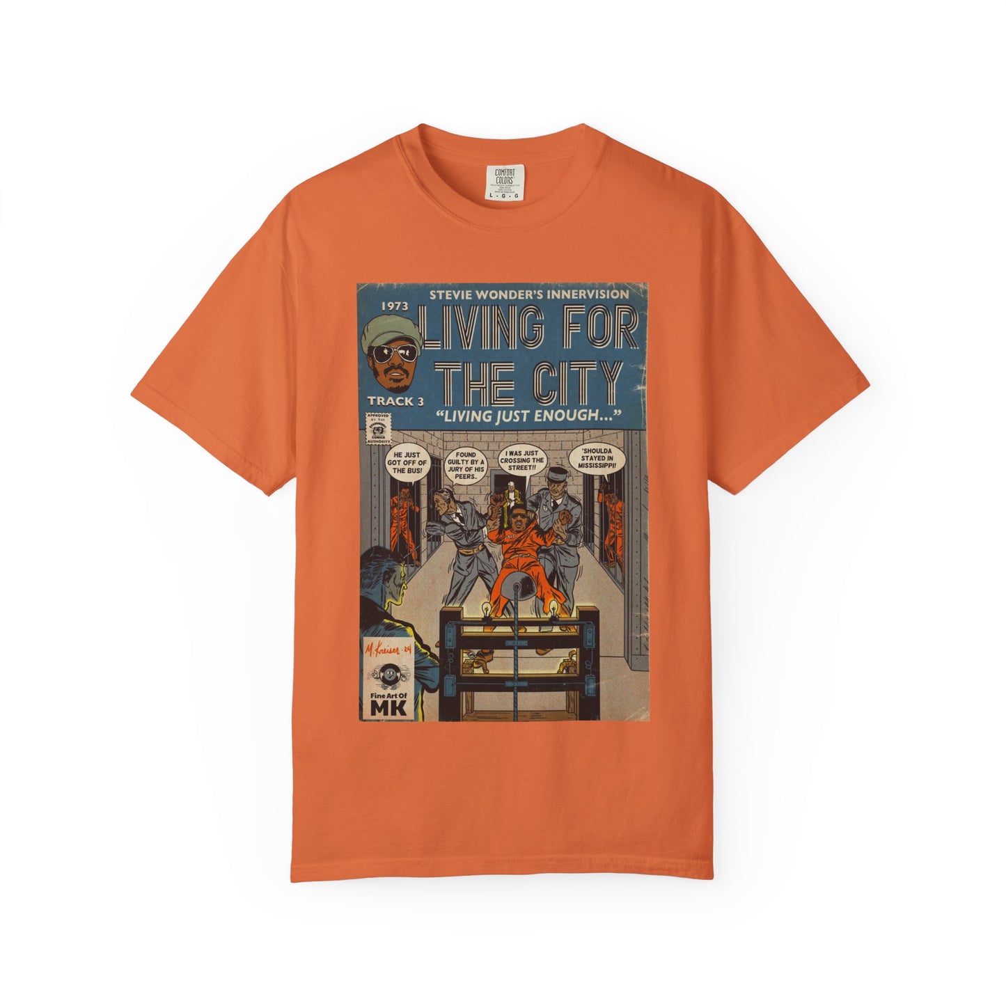 Living For The City - Unisex Comfort Colors T-shirt