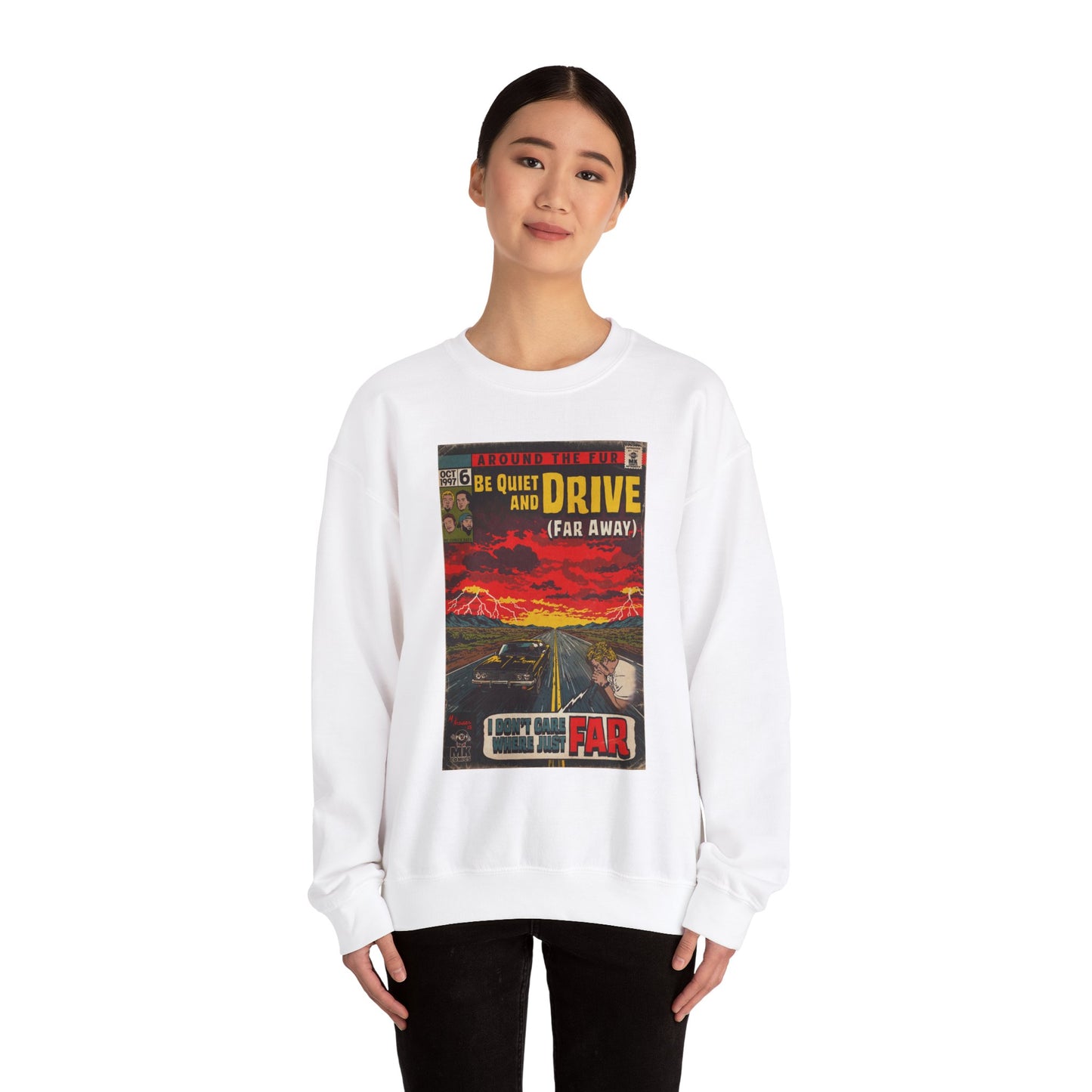 Be Quiet and Drive - Unisex Heavy Blend™ Crewneck Sweatshirt