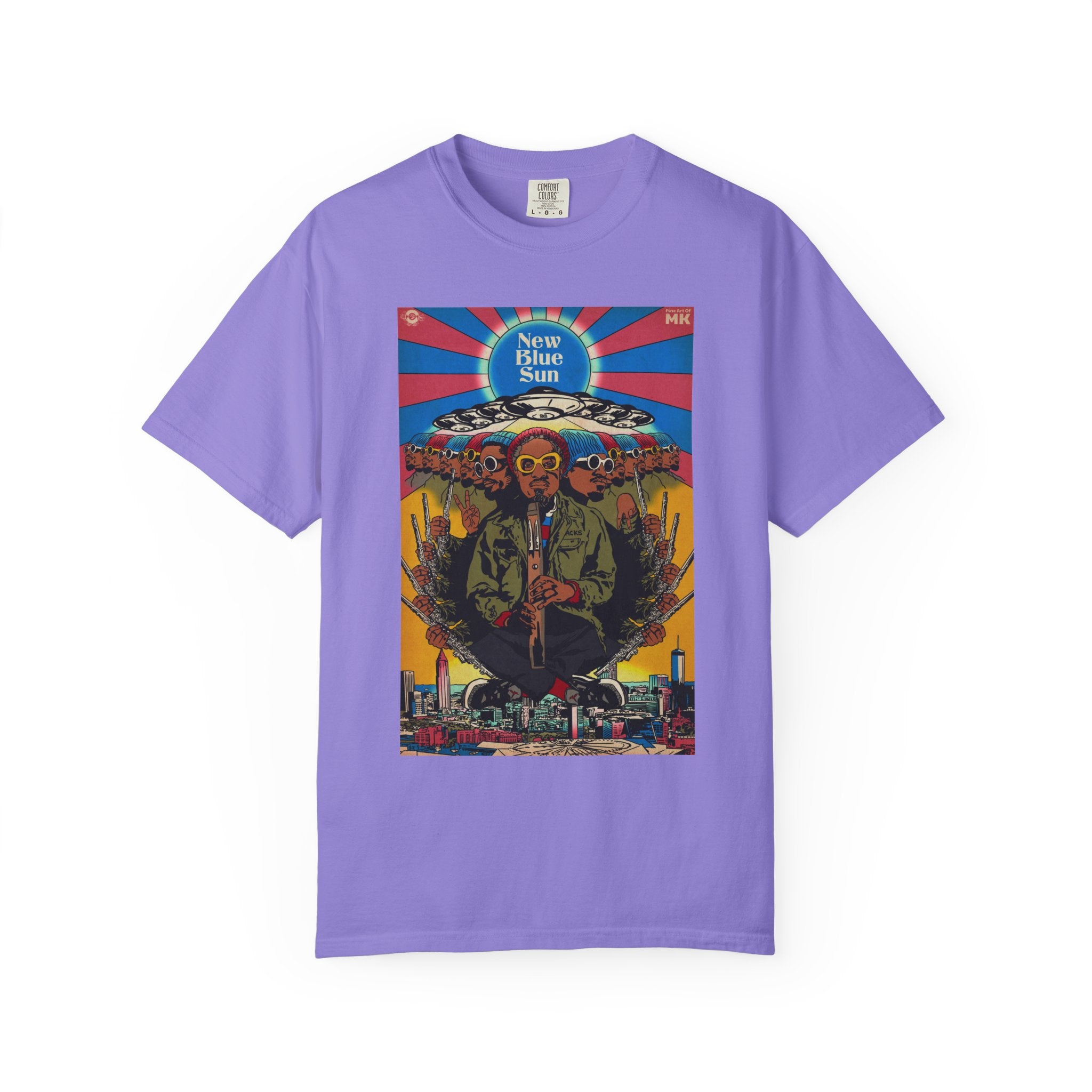 New Blue Sun - Unisex Comfort Colors T-shirt