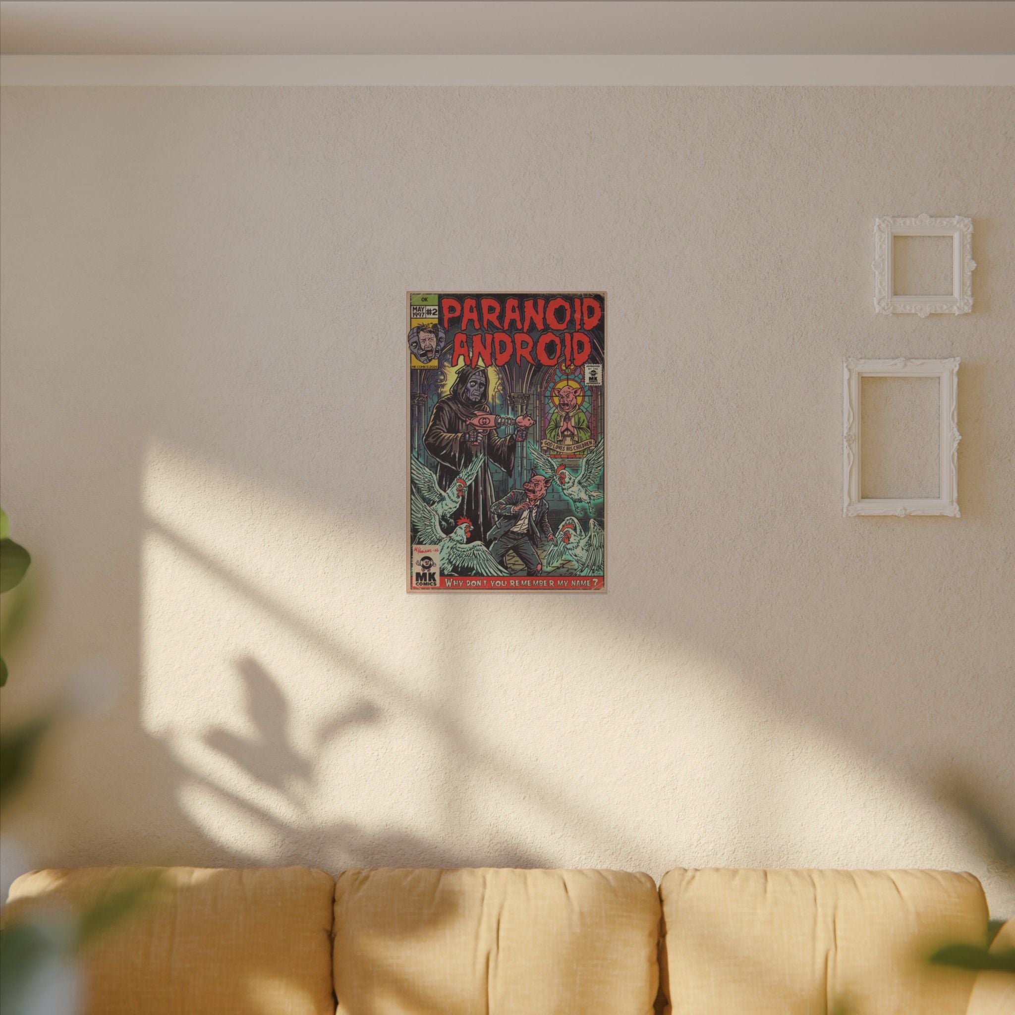 Paranoid Android - Matte Canvas, Stretched, 0.75" (Multi-Size)