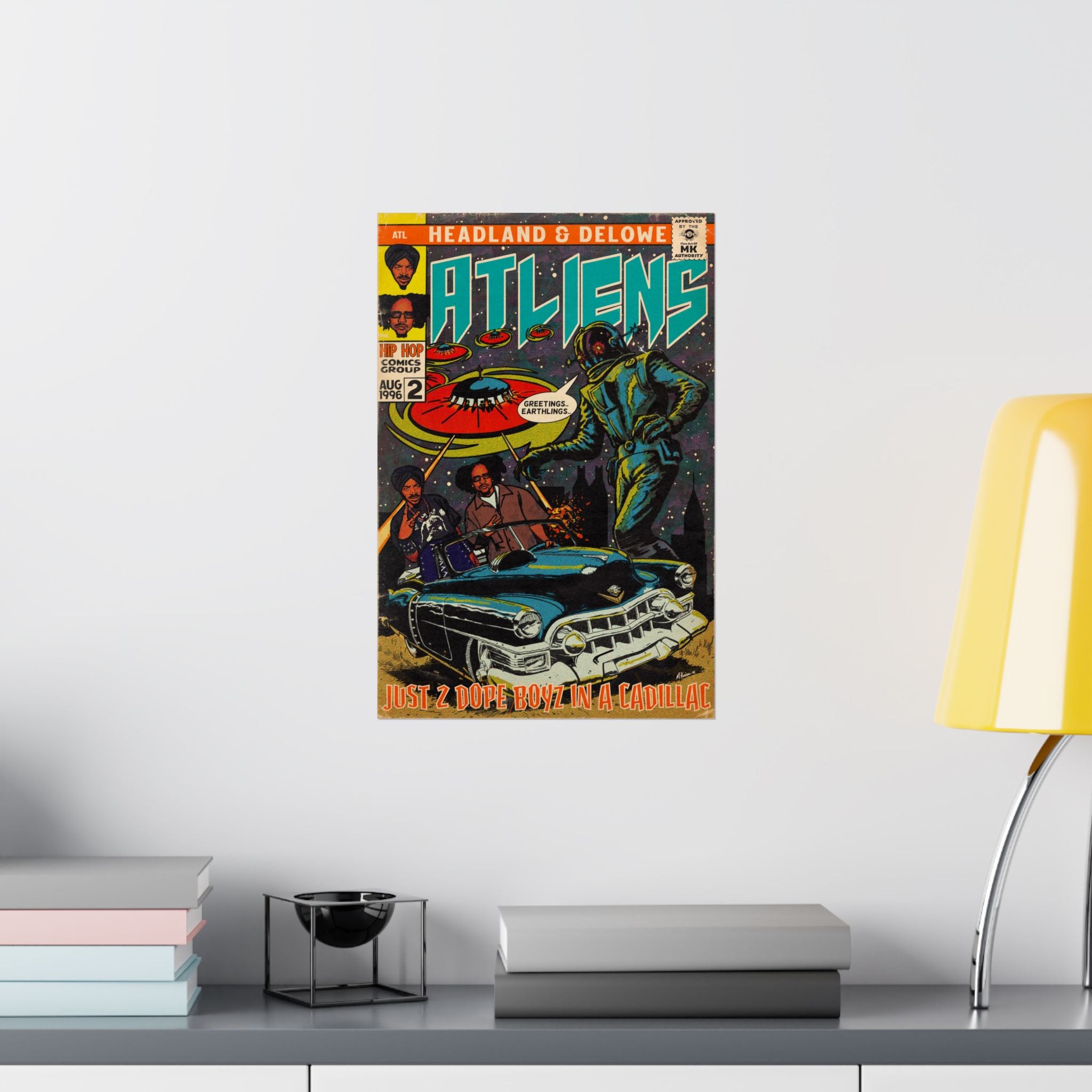 ATLiens OutKast 2 Dope Boyz Matte Poster – Hip Hop Art Print