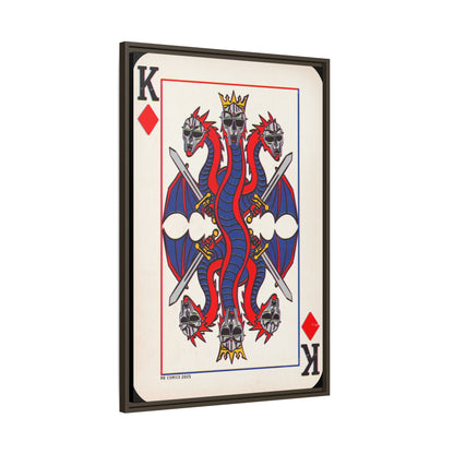 King Geedorah - Matte Canvas, Framed (Multi-color)