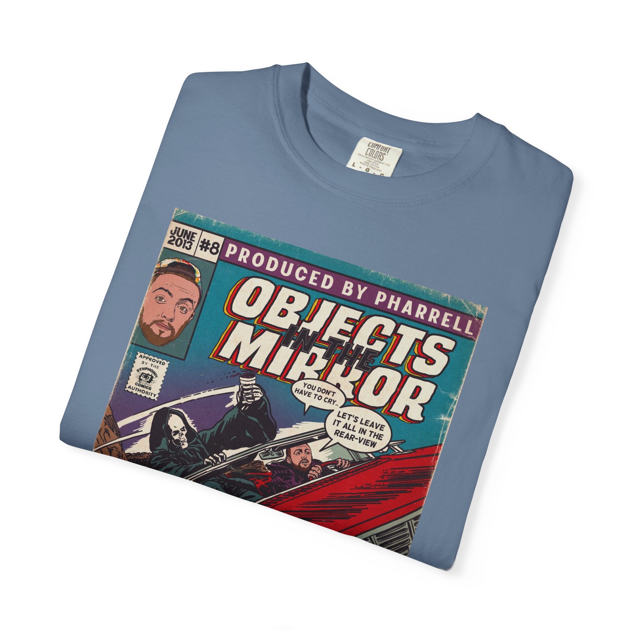 Objects in the Mirror - Unisex Comfort Colors T-shirt