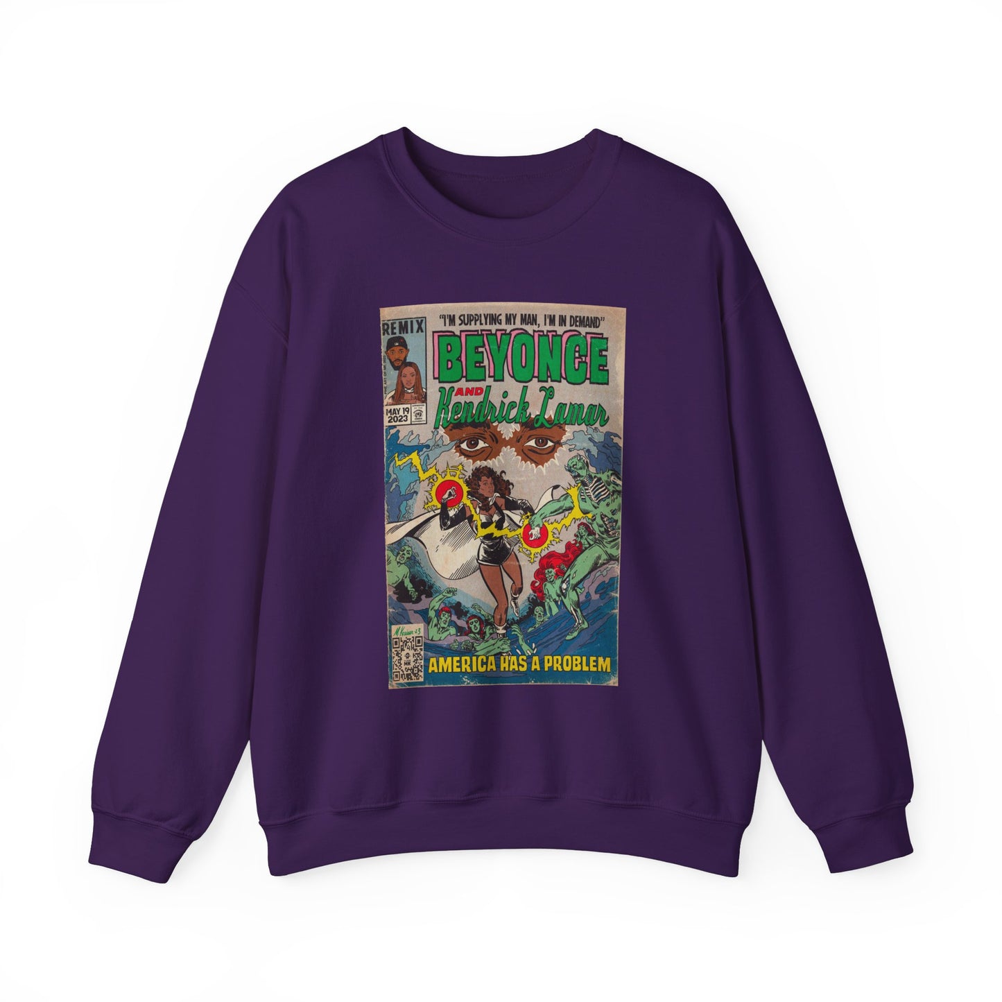 America Has a Problem - Unisex Heavy Blend™ Crewneck Sweatshirt