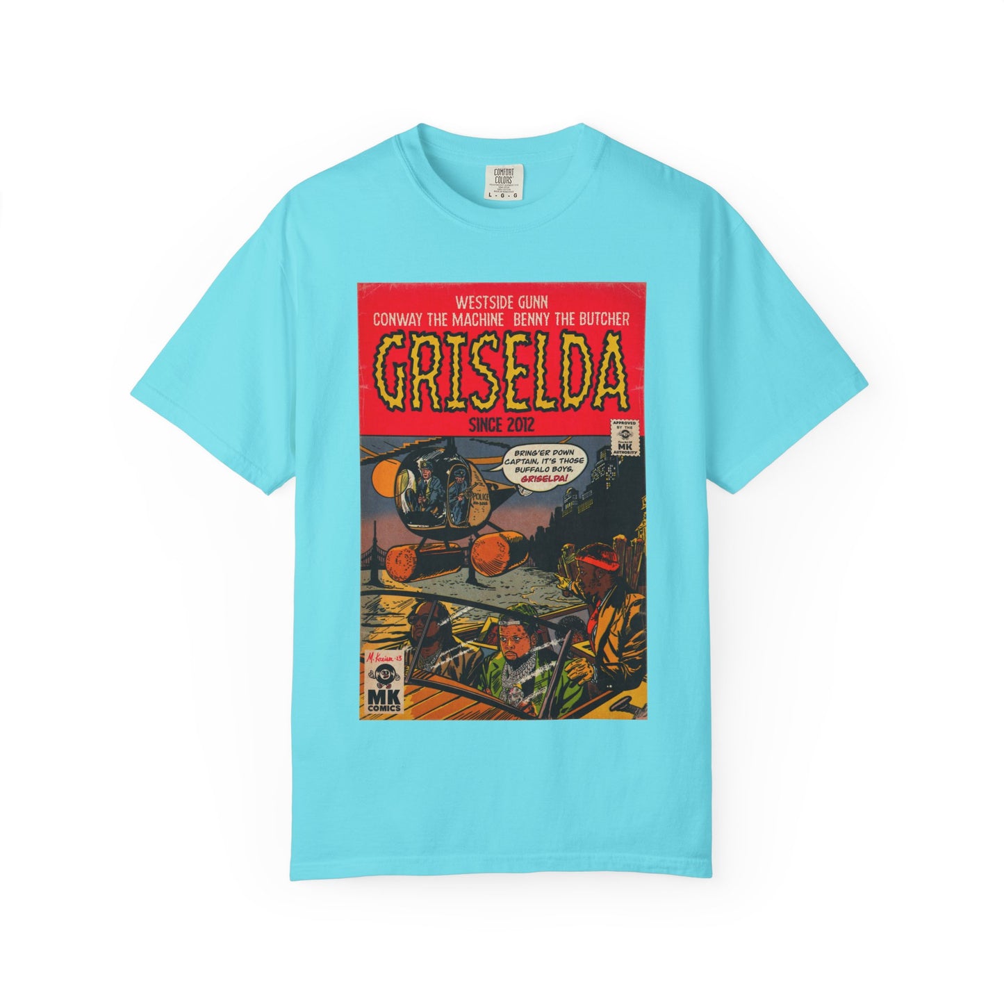 Griselda - Comic Book Art - Unisex Garment-Dyed T-shirt
