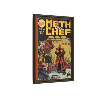 Method Man & Raekwon - Meth vs. Chef - Gallery Canvas Wraps, Vertical Frame