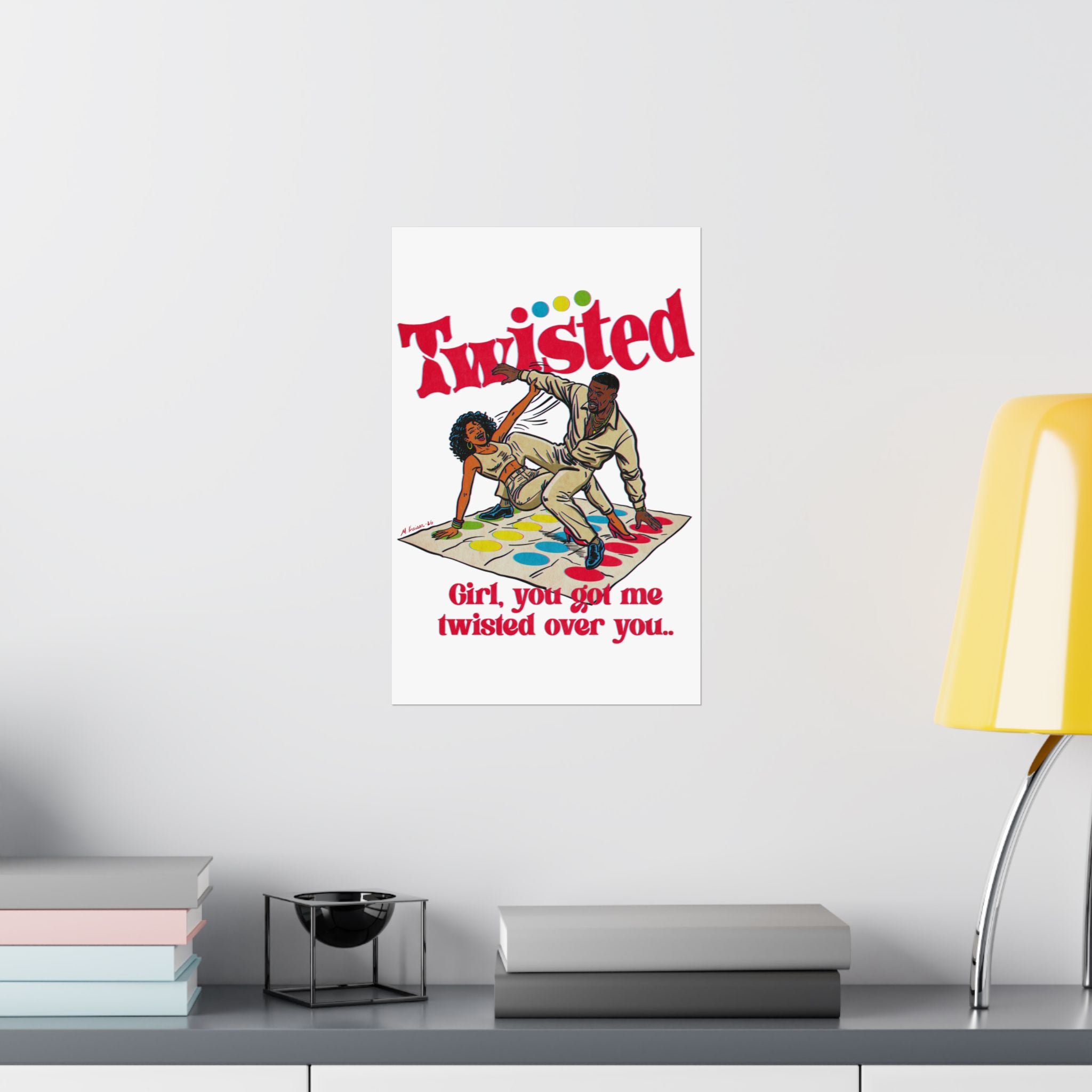 Twisted - Matte Vertical Posters