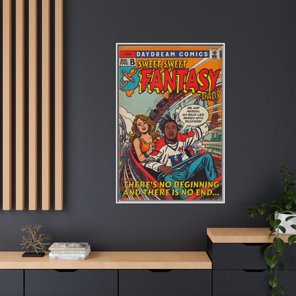 Fantasy Remix - Matte Canvas, Framed (Multi-color)