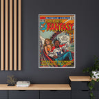 Fantasy Remix - Matte Canvas, Framed (Multi-color)