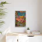 Lucy in the Sky with Diamonds - Matte Canvas, Framed (Multi-color)